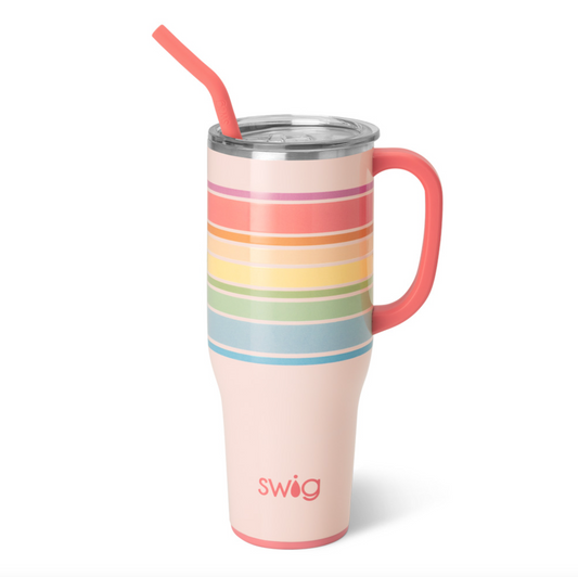 Swig Mega Mug 40oz Good Vibrations Drinkware in  at Wrapsody
