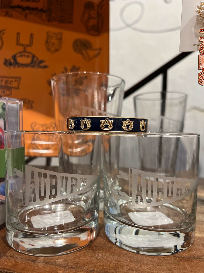 Auburn Rock Glass Drinkware in Default Title at Wrapsody