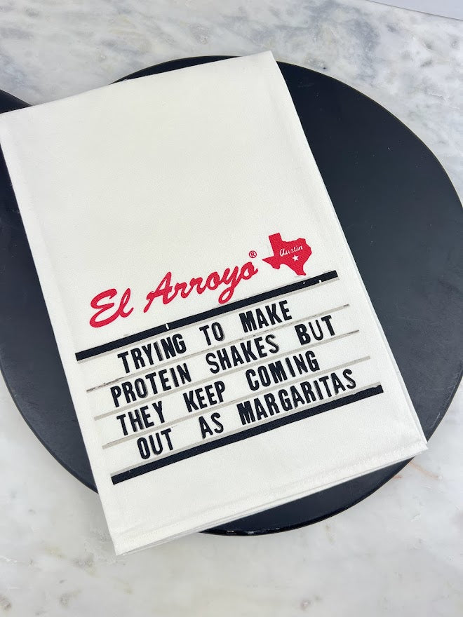 El Arroyo Towel Kitchen Towels in Protein Shakes at Wrapsody