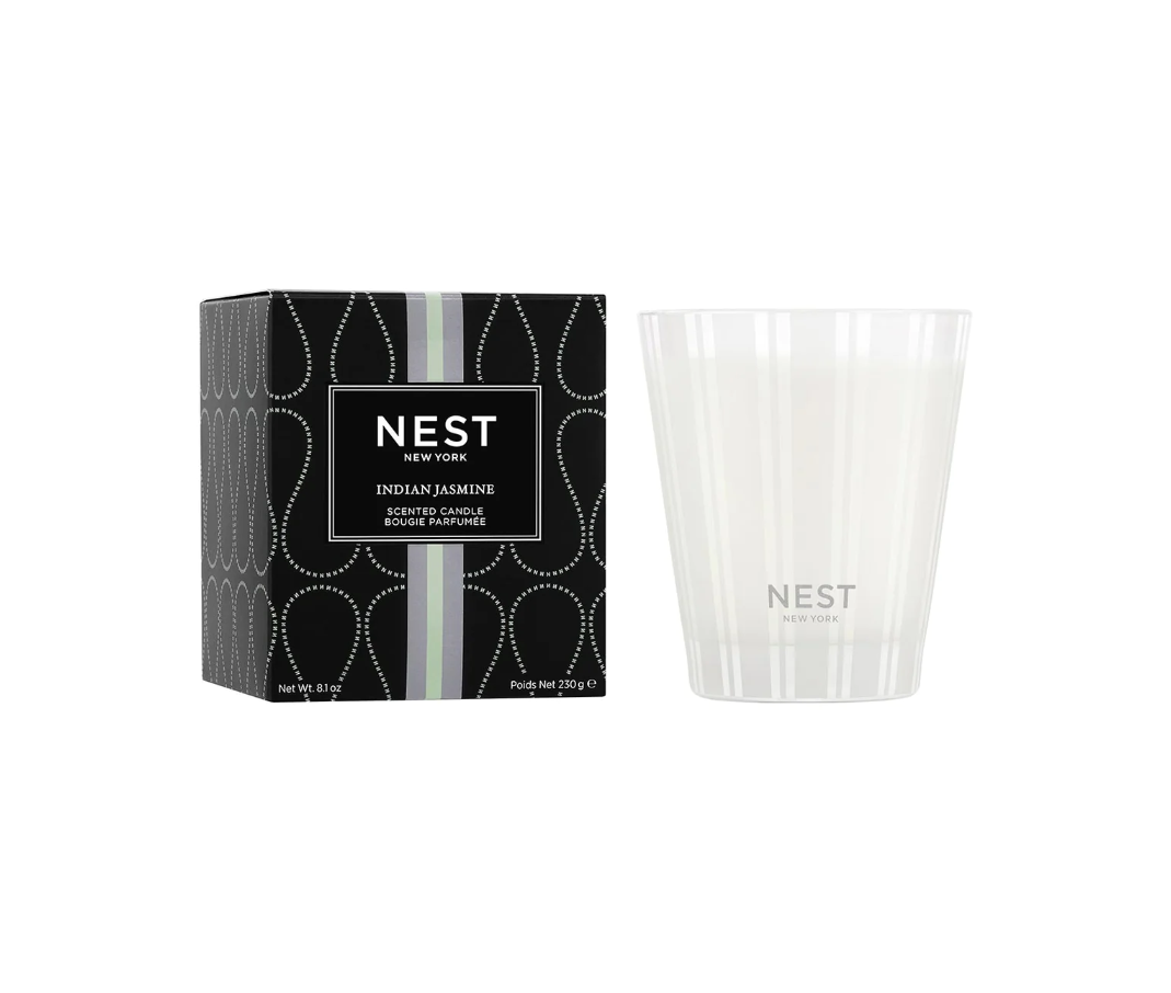 Nest Classic Candle 8.1oz Indian Jasmine Candles in  at Wrapsody