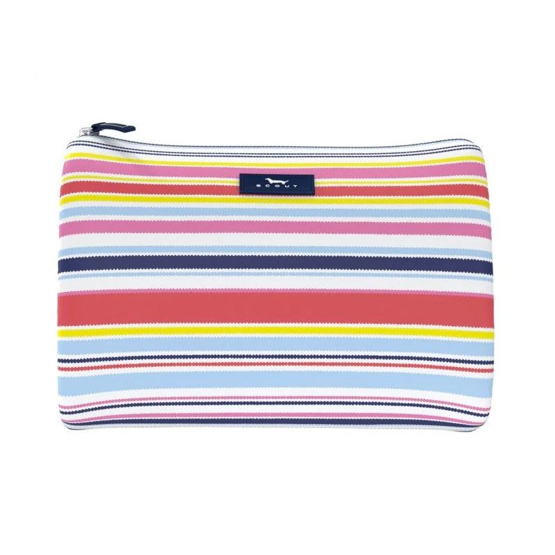 Scout Packin Heat Makeup Bag Travel Accessories in Over the Rainbow at Wrapsody