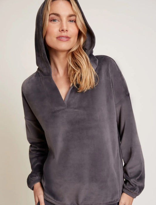 Barefoot Dreams Luxe Chic Hoodie Loungewear in  at Wrapsody