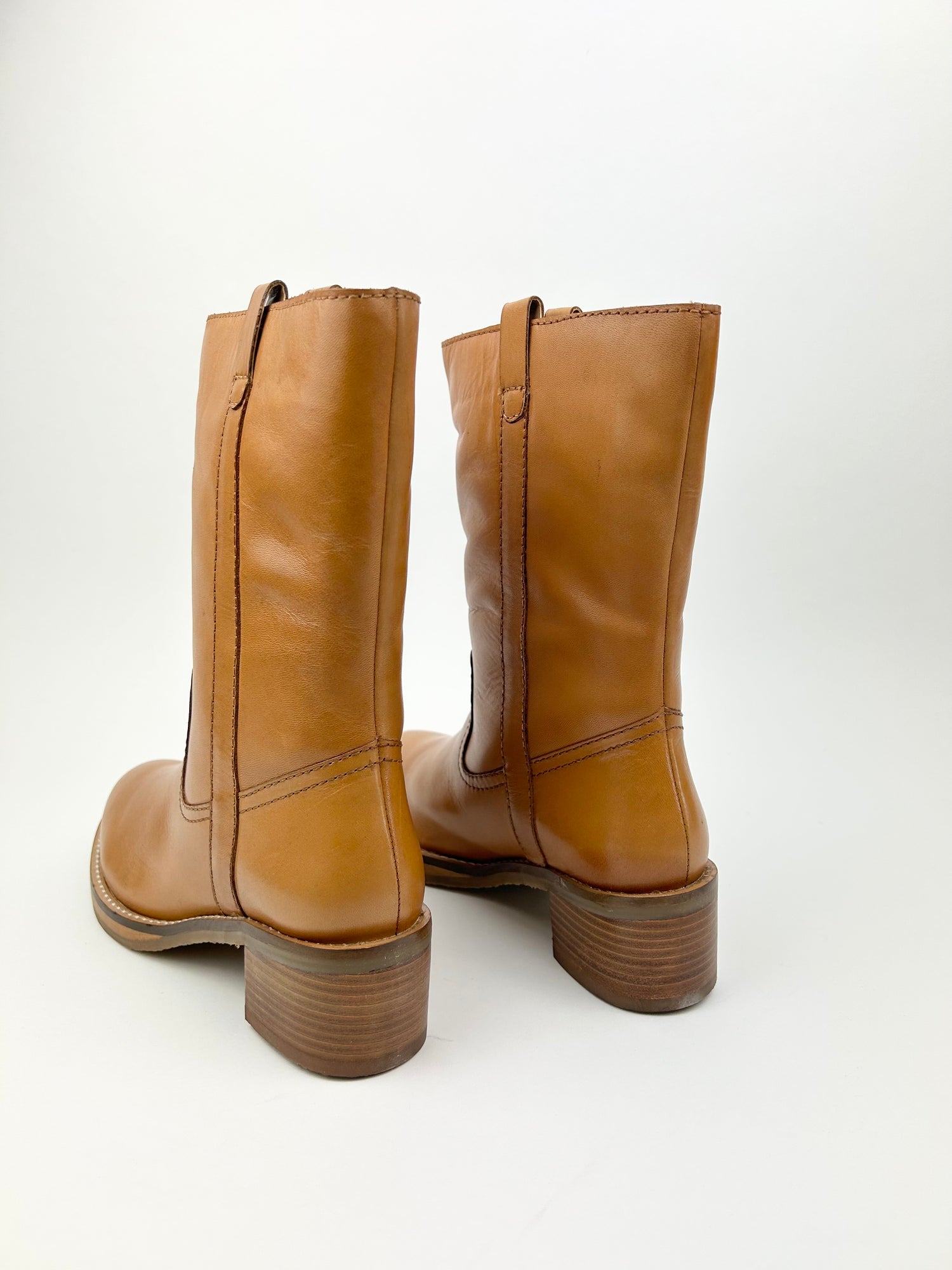 Crush It Boot- Cognac Shoes in  at Wrapsody