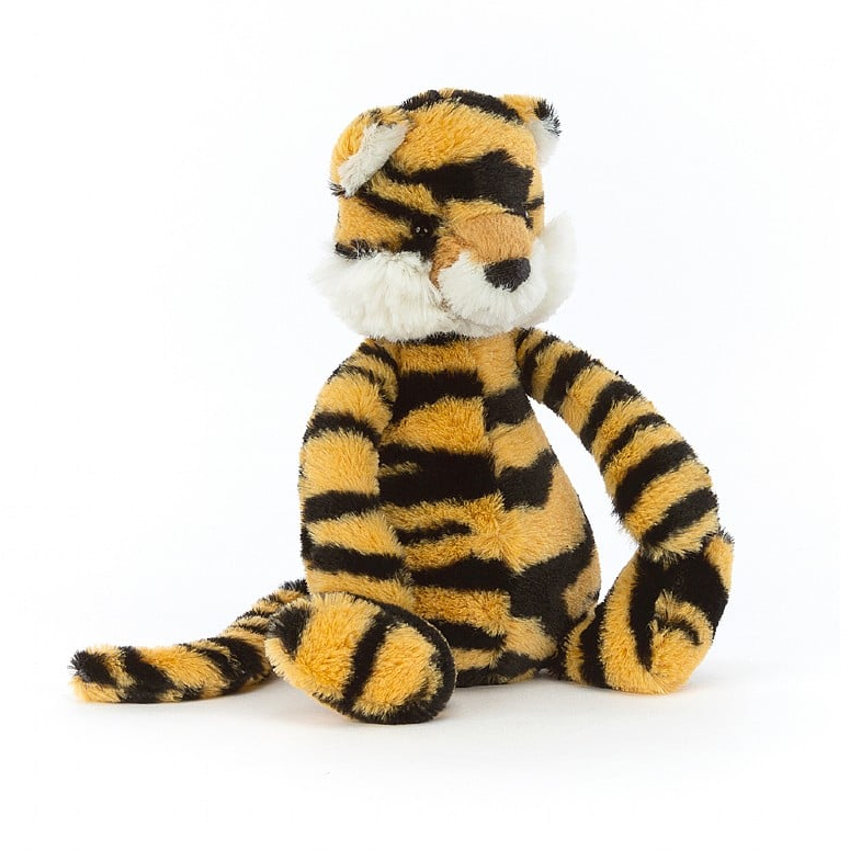Jellycat Bashful Tiger Little Soft Toys in  at Wrapsody