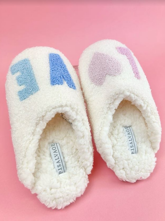 Cozy Love Slippers Shoes in  at Wrapsody