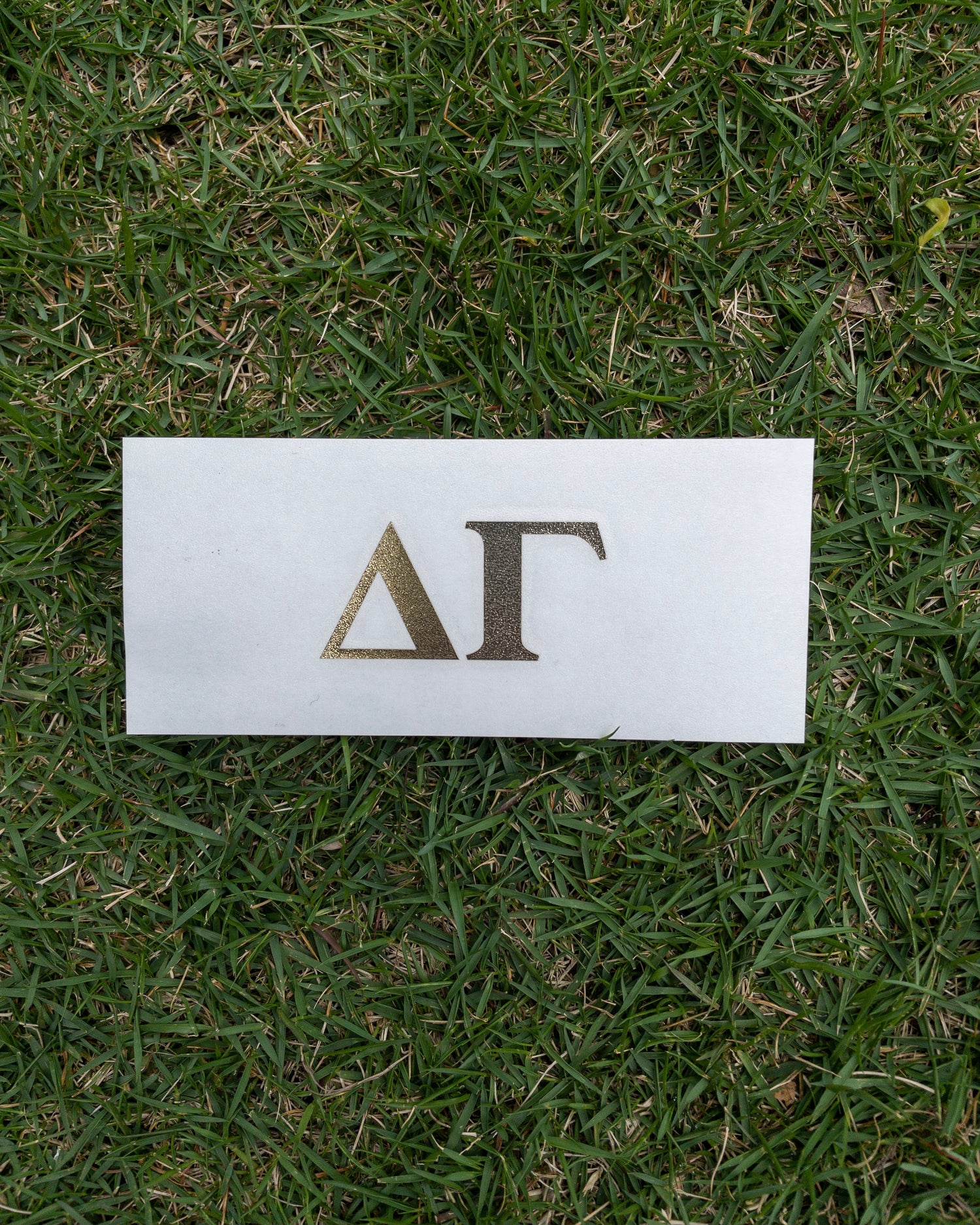 Gold Foil Decal Greek in  at Wrapsody