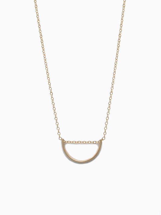 Able Arch Necklace Necklaces in Gold at Wrapsody