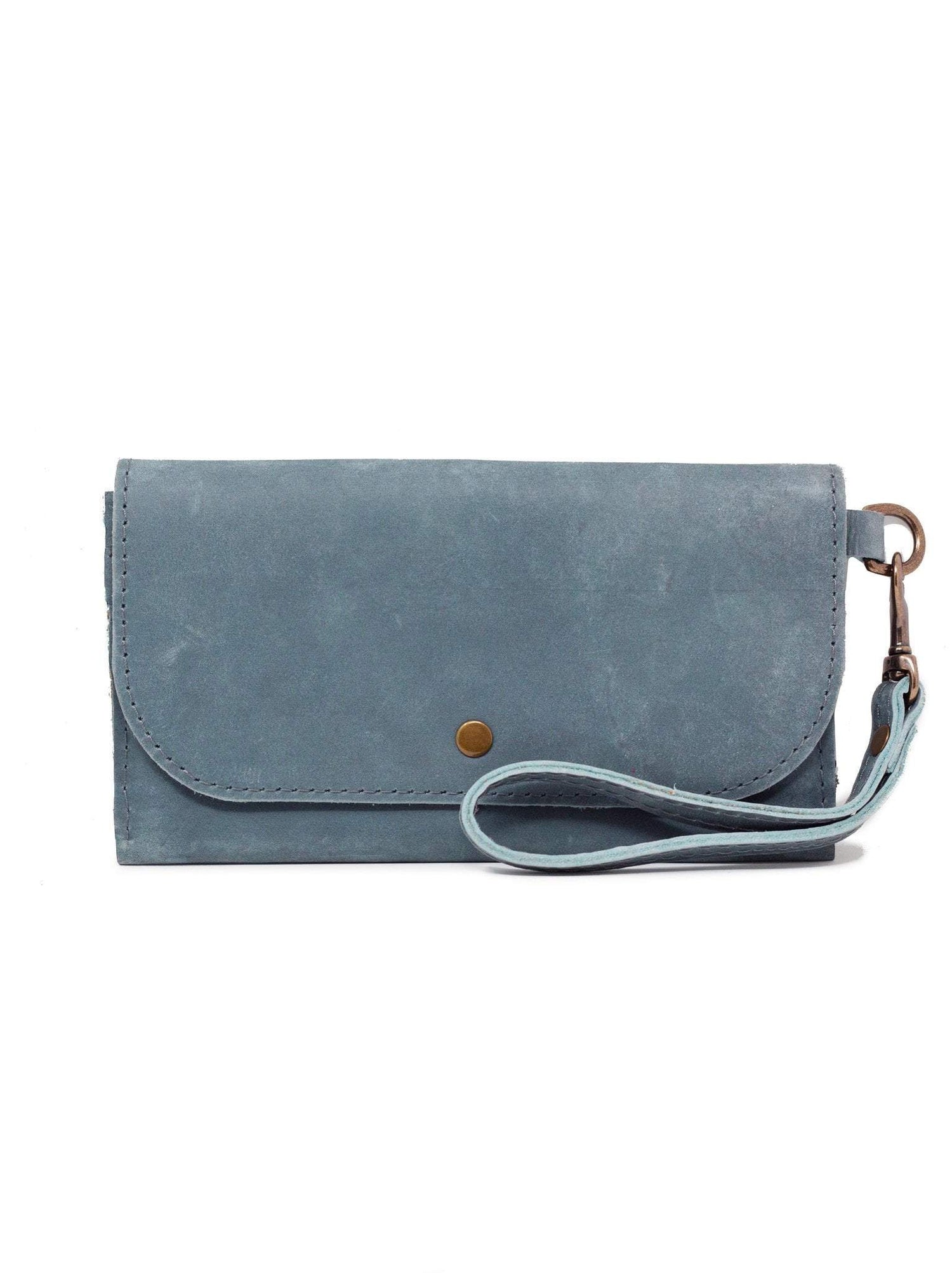 Able Mare Phone Wallet Wallets in Denim Blue at Wrapsody