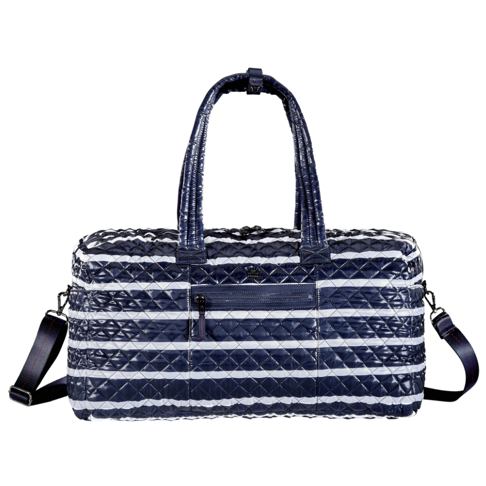 Oliver Thomas 24/7 Weekender Duffle Luggage in Navy Nautical at Wrapsody
