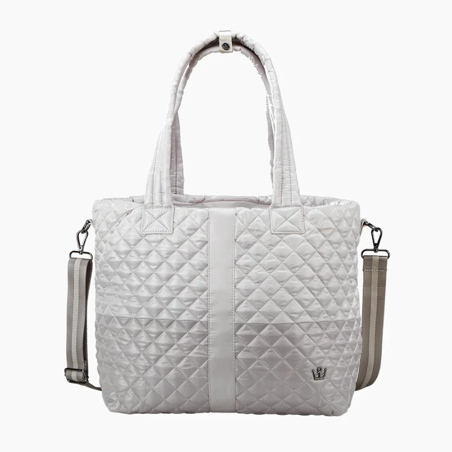 Oliver Thomas Kitchen Sink Tote 2 Luggage, Totes in Champagne Colorblock at Wrapsody