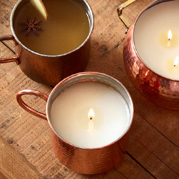 Simmered Cider Mug Candle Candles in  at Wrapsody