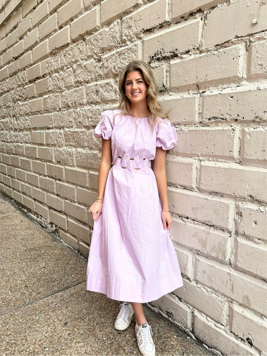 Olivia Maxi Dress - Lavender Dresses in XS at Wrapsody