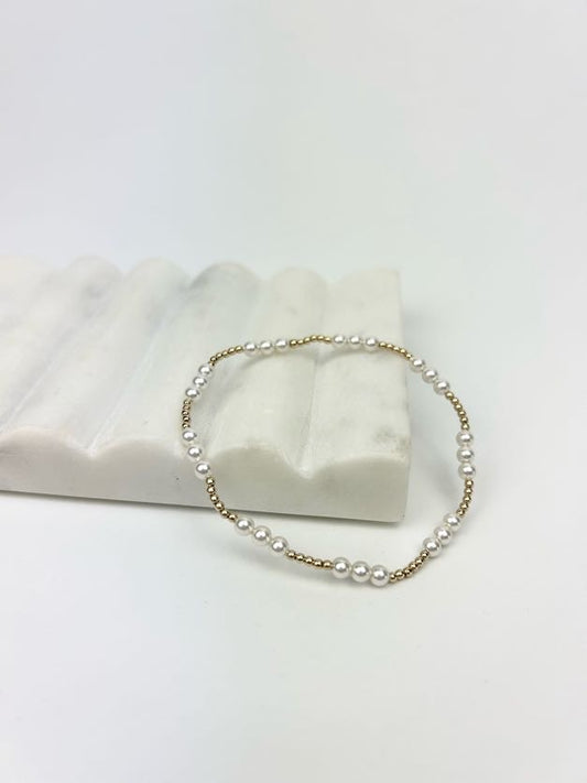 Enewton Classic Joy 4mm Pearl (Extended Size) Bracelets in  at Wrapsody