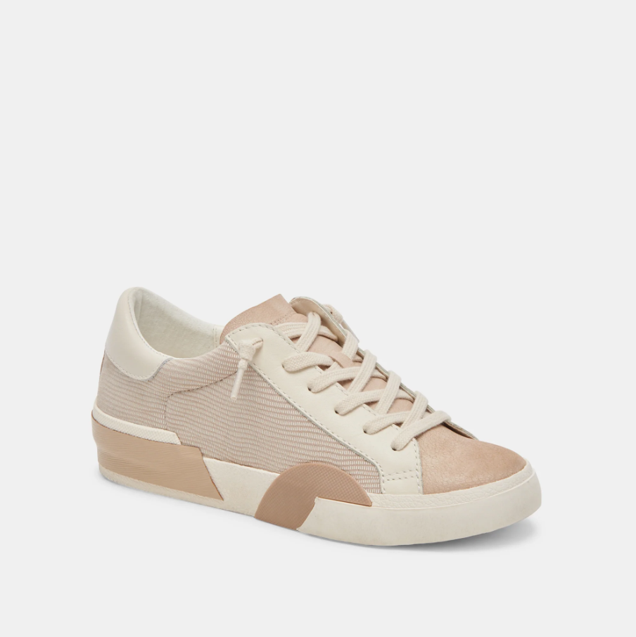 Sneaker Zina White/Dune Shoes in 6 at Wrapsody