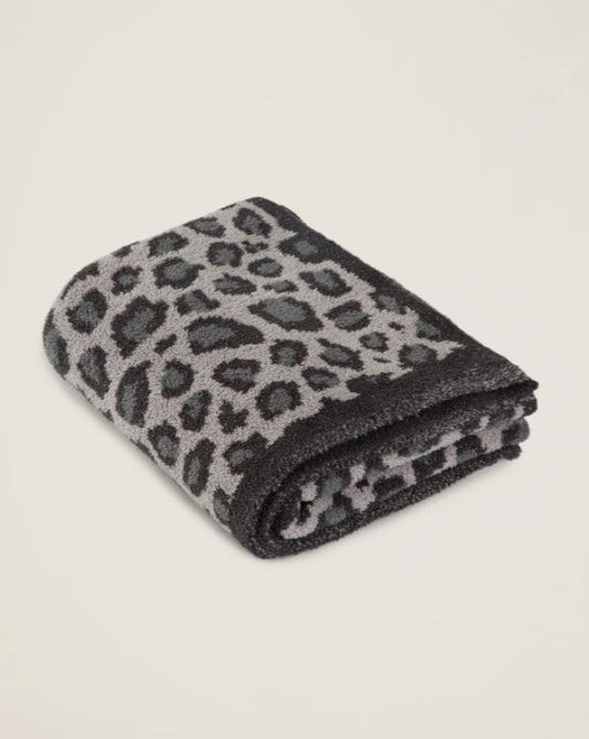 Barefoot Dreams CozyChic Safari Blanket Blankets & Throws in Dove Gray at Wrapsody