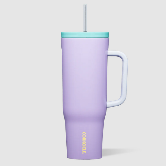 Corkcicle 40oz Cruiser - Purple Dolphin Drinkware in  at Wrapsody