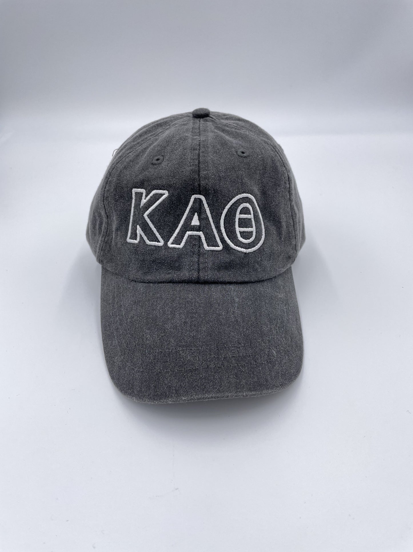 Outline Letter Hat Greek in Kappa Alpha Theta at Wrapsody