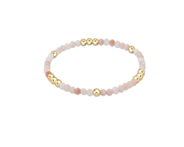 Enewton Worthy 3mm Bead Bracelet Bracelets in Pink Opal at Wrapsody