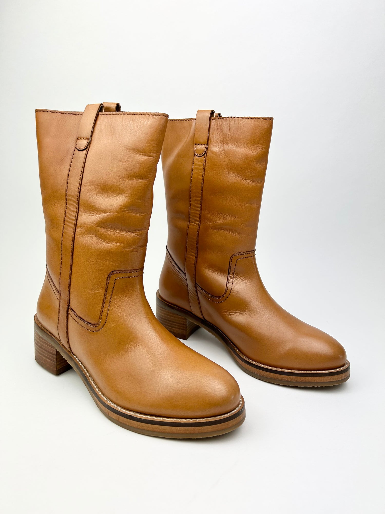 Crush It Boot- Cognac Shoes in 6 at Wrapsody