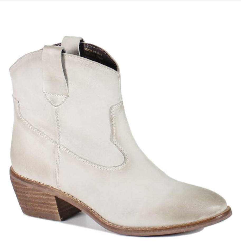 Outta Town Off White Boot Shoes in  at Wrapsody