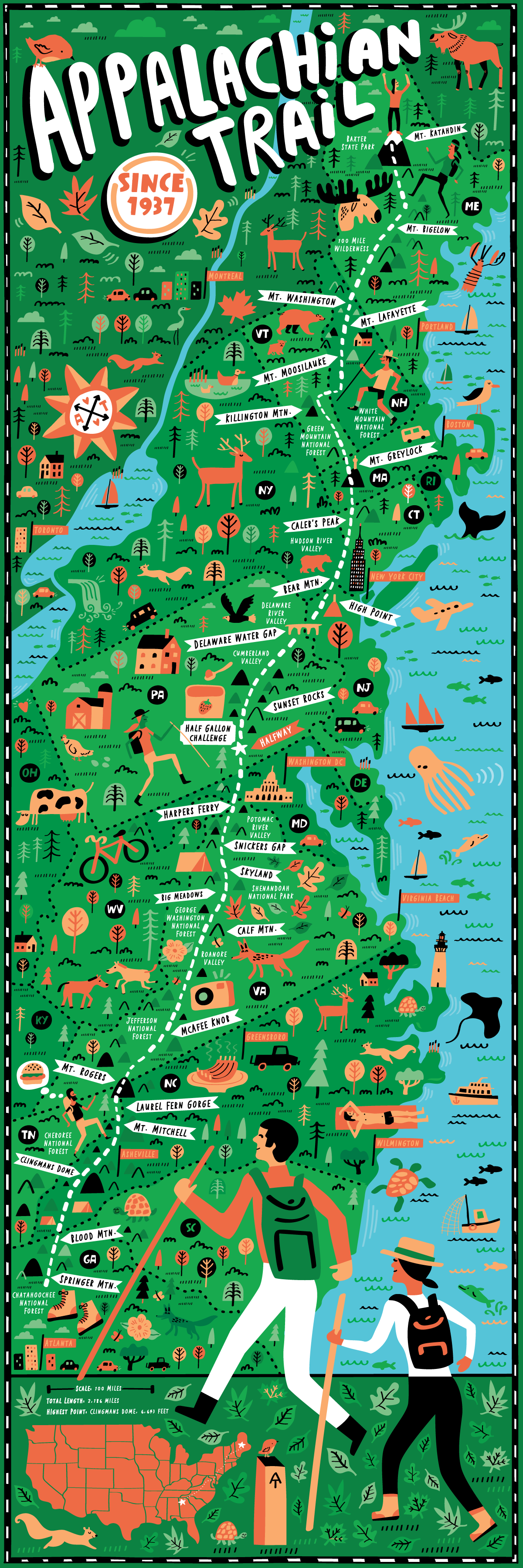 Puzzle Appalachian Trail Fun & Games in  at Wrapsody