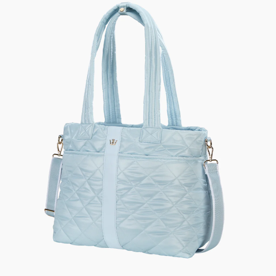Oliver Thomas Wanderlust Tote Sky Blue Totes in  at Wrapsody