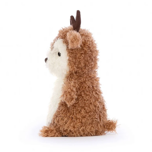 Jellycat Little Reindeer Soft Toys in  at Wrapsody