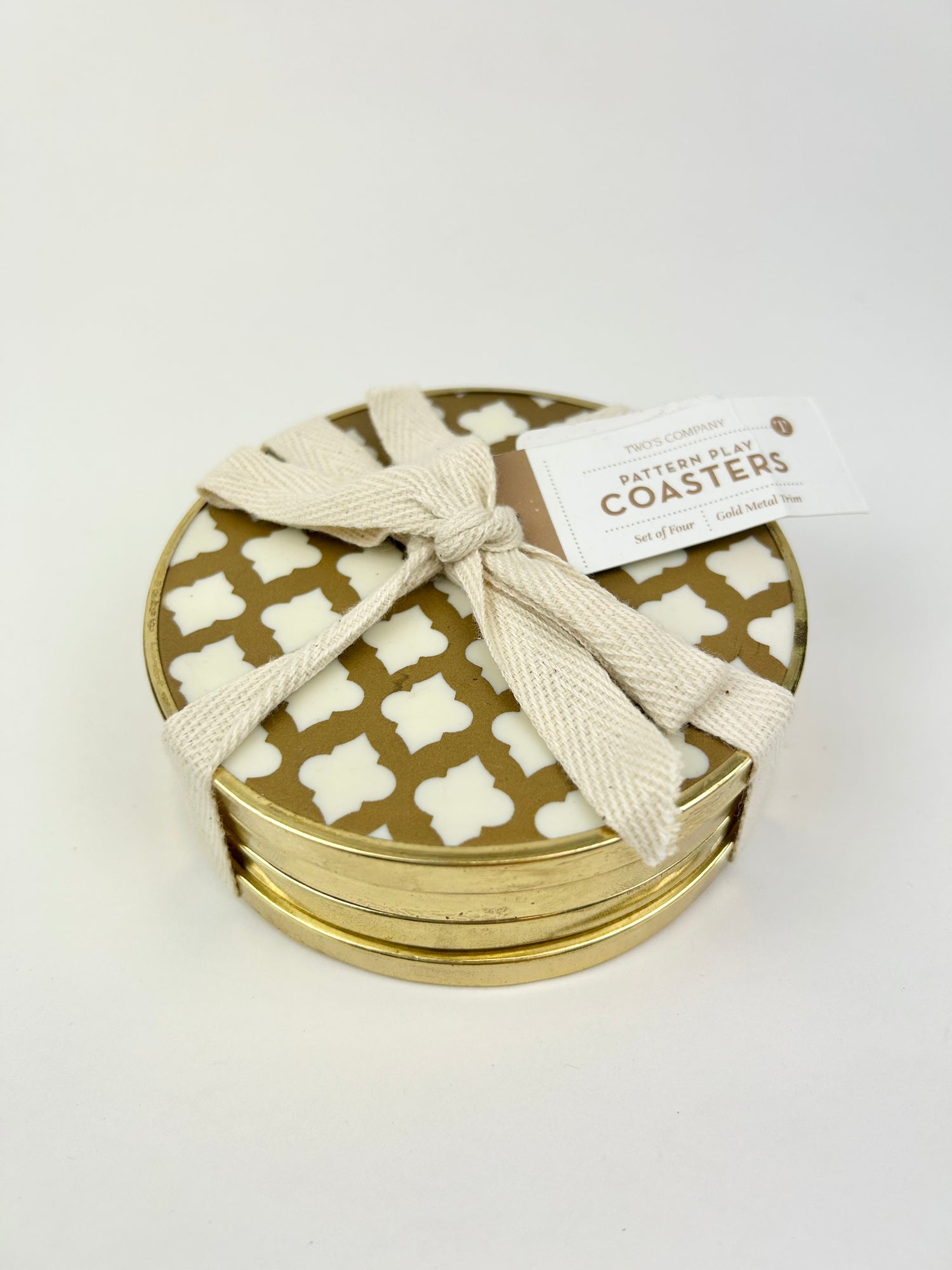 Hampton S/4 Coasters Tabletop in  at Wrapsody