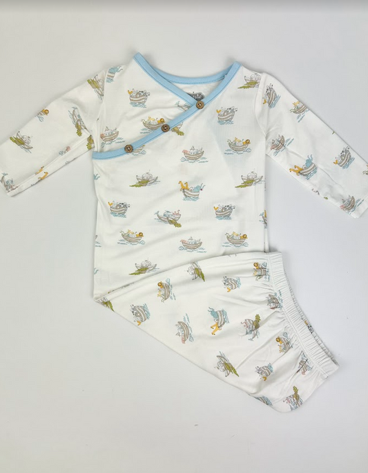 Noah's Ark Gown in 0-3M Baby in  at Wrapsody