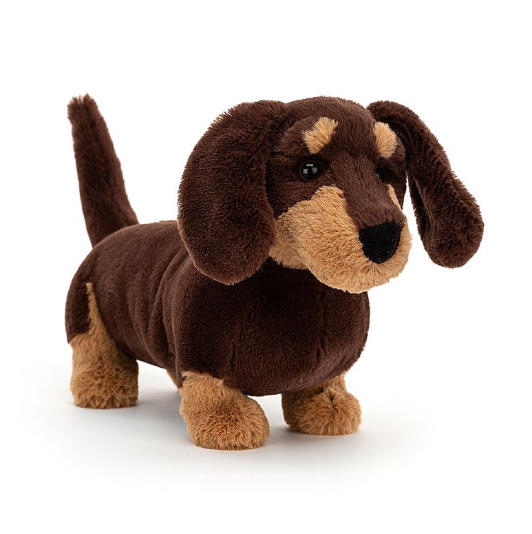 Jellycat Otto the Long Dog Soft Toys in  at Wrapsody