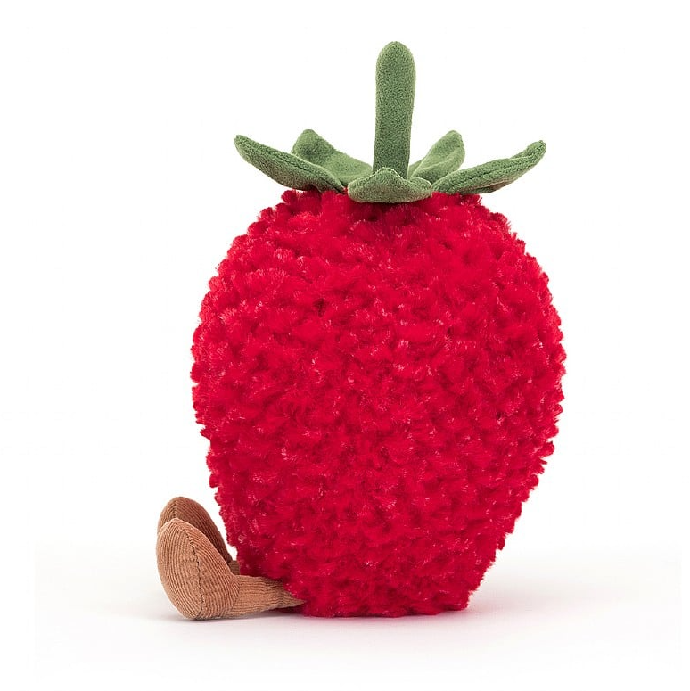 Jellycat Amuseable Strawberry Soft Toys in  at Wrapsody