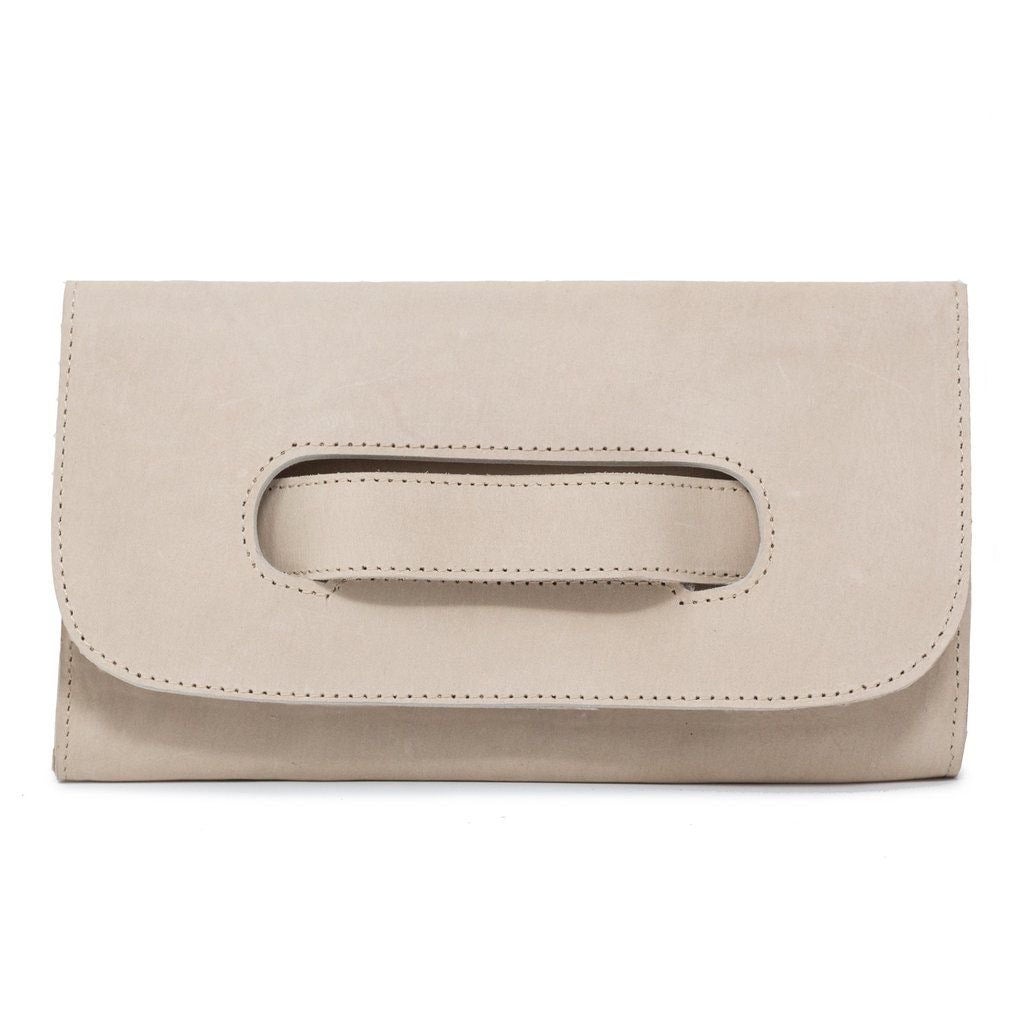 Able Mare Handle Clutch Handbags in  at Wrapsody